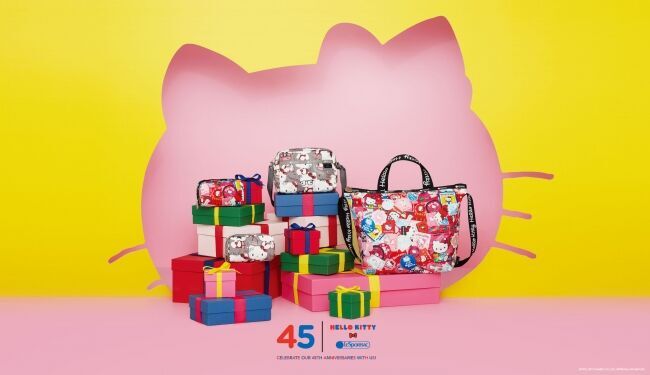 「HELLO KITTY × LeSportsac」 コレクション  2019年7月24日（水）発売の1枚目の画像