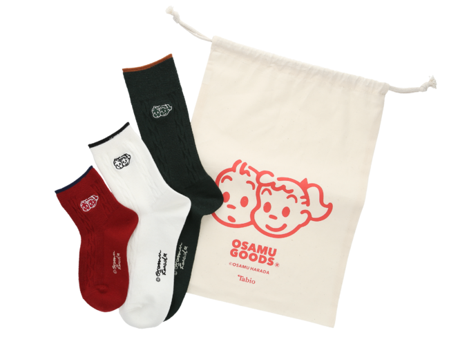 「靴下屋×OSAMU GOODS」コラボソックス　待望の第2弾発売！！の5枚目の画像