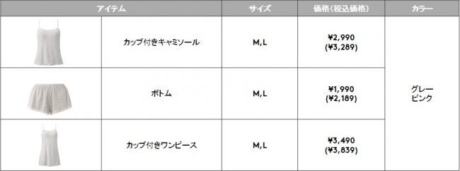 ランジェリーメーカーならではの機能とおしゃれなデザインが魅力♪アモスタイルからリラックスムード漂う待望のナイトブラが登場！＜2020年1月23日（木）より順次発売＞の12枚目の画像