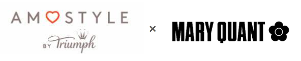 肌がきれいに見えるコスメティックカラーで ドキリとさせて! AMOSTYLEと「マリークヮント」の スペシャルコラボランジェリーが登場の2枚目の画像