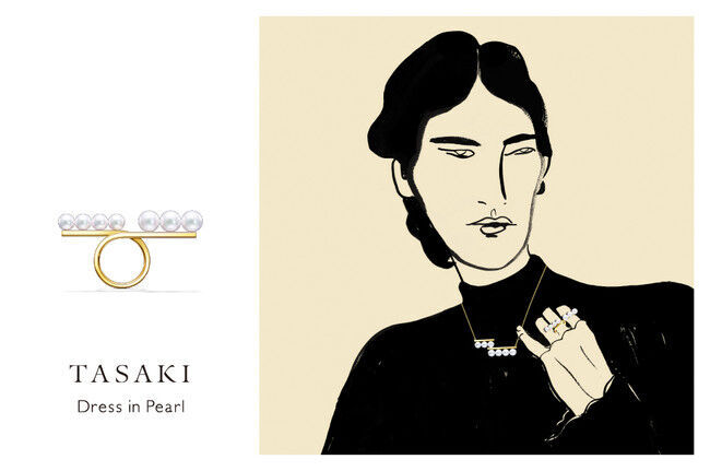 TASAKI、パールをまとう女性たちの美をアートで表現するイベント「Dress in Pearl」、11月25日（水）よりスタートの1枚目の画像