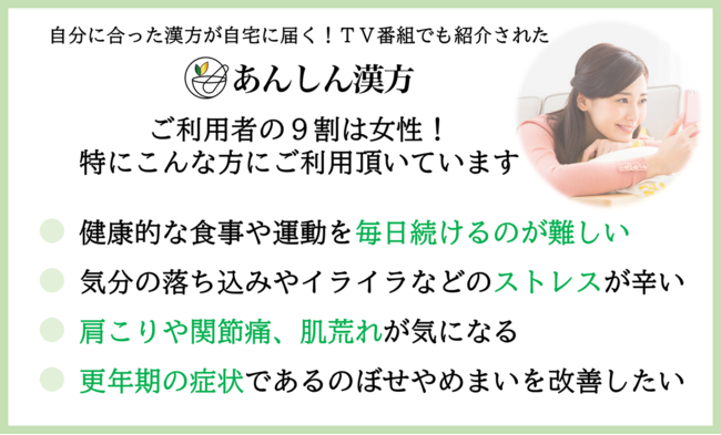 「ナチュラルメイクなんて無理！」生理前の肌荒れを7割が実感。／あんしん漢方が無料相談を開始の3枚目の画像