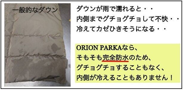 たった3ミリの素材で-40℃まで対応！NASA技術を応用した革新的アウターORION PARKAが9月2日より国内クラウドファンディングで先行販売開始！の17枚目の画像