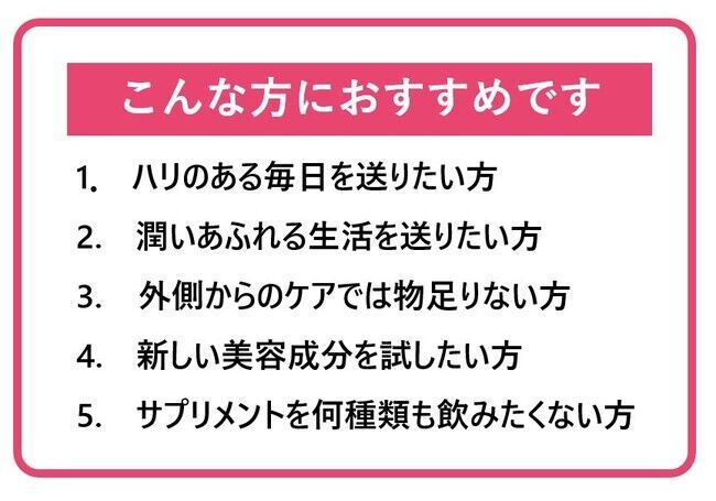 グローバルコスメティックブランドBONOTOXより、初のスキンケアサプリメント登場｜オールインワン美肌原料『NcPA』配合サプリメントの4枚目の画像