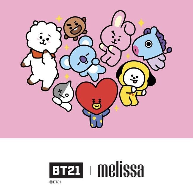 Melissa （メリッサ） が BT21 とコラボレーション！の2枚目の画像