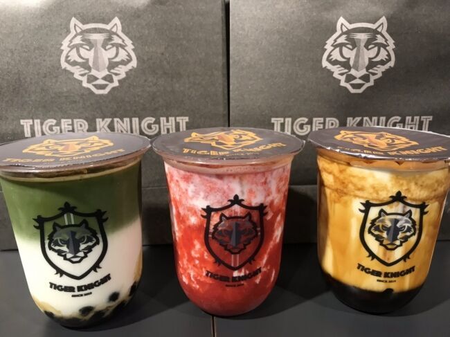 台湾産のモチモチとした黒糖生タピオカを使用した黒糖タピオカ専門店『Tiger knight』が名古屋に上陸！東京池袋では大人気で連日大行列のこの味を名古屋市中区大須で9月28日GRAND OPEN！！の3枚目の画像