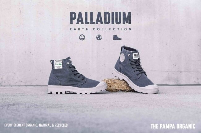 フランスのブーツブランドPALLADIUMから、持続可能性を体現するキャンバスブーツ！の1枚目の画像