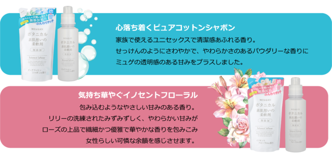 お肌に触れるから、柔軟剤にもスキンケアレベルのこだわりを。「ボタニカル 素肌想いの柔軟剤」新発売の5枚目の画像