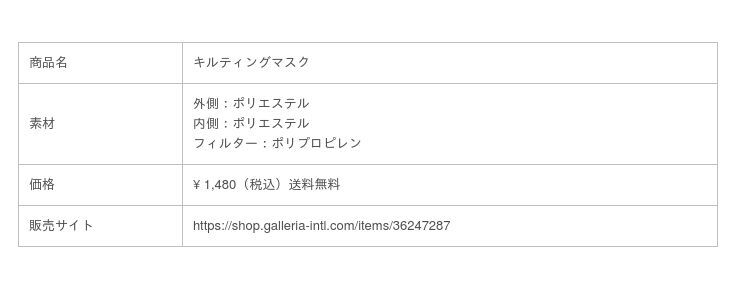 第３波を快適に乗り切るために！鼻や口に張り付く。息苦しい。といった、マスクのお悩みを解決。快適秋冬マスク「キルティングマスク」を緊急発売。の6枚目の画像