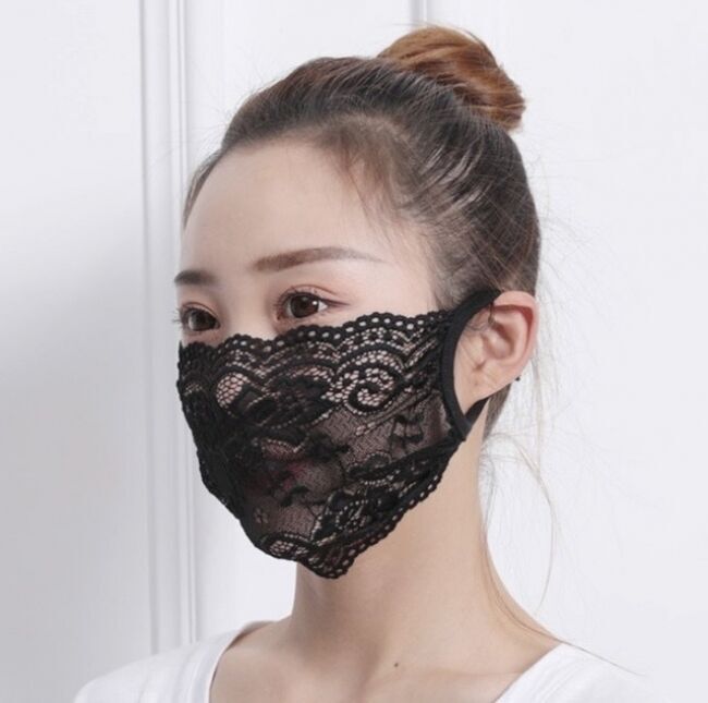 【見た目重視！】上品で超セクシー 「LACE MASK / レースマスク」販売開始！の2枚目の画像