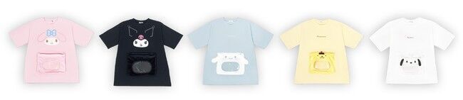 推し活がもっと楽しくなるサンリオグッズ『むぎゅポケTシャツ』がCOCODE（ココデ）オンラインショップにて発売スタート！の5枚目の画像