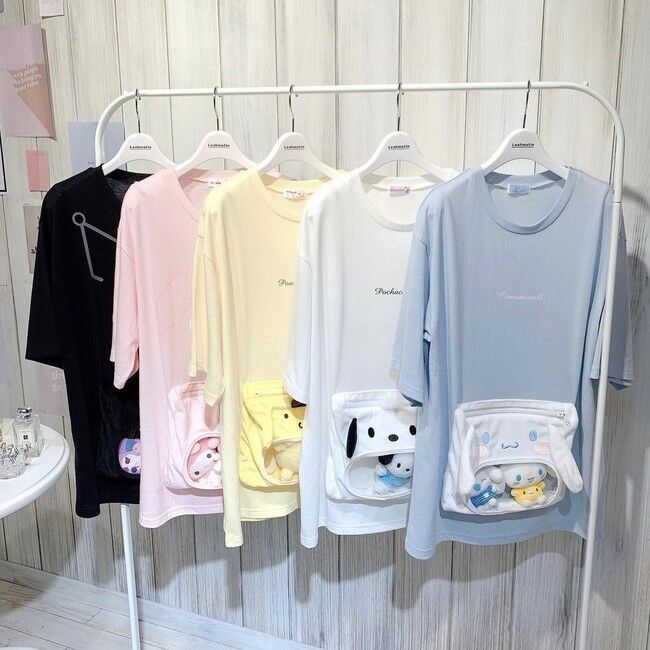 推し活がもっと楽しくなるサンリオグッズ『むぎゅポケTシャツ』がCOCODE（ココデ）オンラインショップにて発売スタート！の4枚目の画像