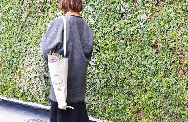 フラワーショップkarendoより「お花」×「ECO」で環境に優しい『Flower ECO bag bouquet -フラワーエコバッグブーケ-』新登場の12枚目の画像