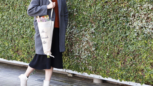 フラワーショップkarendoより「お花」×「ECO」で環境に優しい『Flower ECO bag bouquet -フラワーエコバッグブーケ-』新登場の1枚目の画像