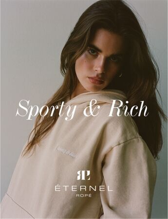 日本初上陸 LA ブランド「Sporty&Rich」ロペ エターナルで発売開始。の1枚目の画像