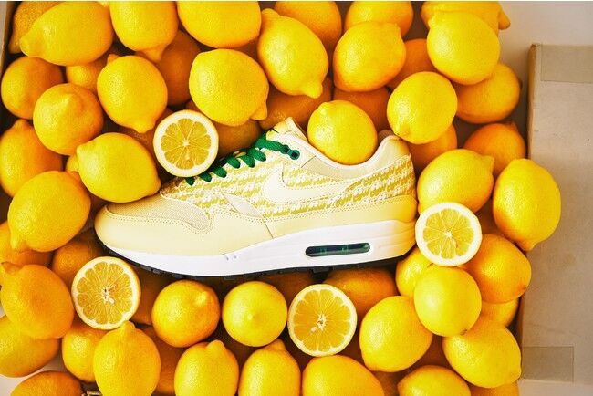 「FRUITADE」第三弾 AIR MAX 1 “LEMONADE”が11月26日(木)に発売！の2枚目の画像