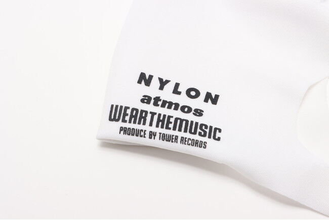 NYLON x atmos pink x WEARTHEMUSIC LOGO MASK 1/22(FRI)発売！1/15(FRI)先行予約開始！の7枚目の画像