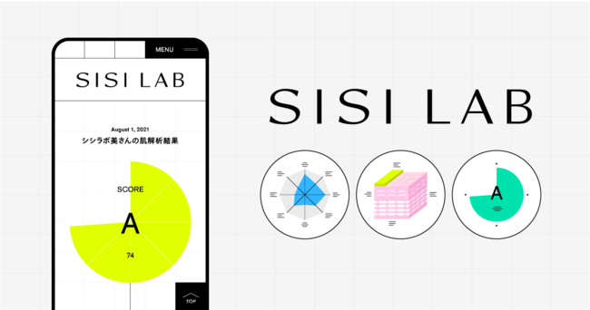 約40兆通りの解析結果。自宅でできる専門家による本格的な肌解析「SISI LAB（シシラボ）」サービス提供を開始の1枚目の画像