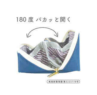 《新時代のポーチとは!?》マスク生活でメイクポーチがミニマム化！今こそ使いたい手のひらにおさまるミニサイズの機能性ポーチが超便利！の3枚目の画像