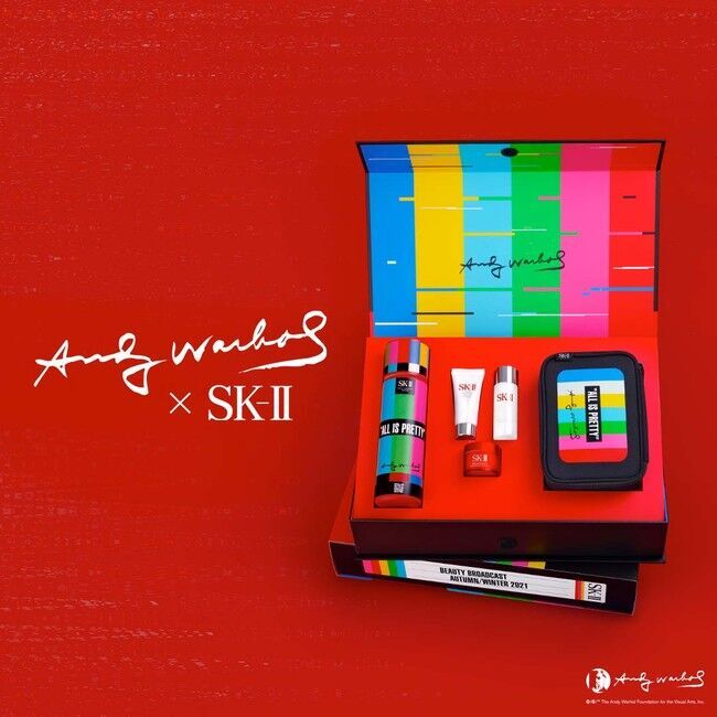 "Andy Warhol x SK-II" 今だけの「ピテラ(TM) エッセンス アンディ・ウォーホル限定版コフレ」登場！の1枚目の画像