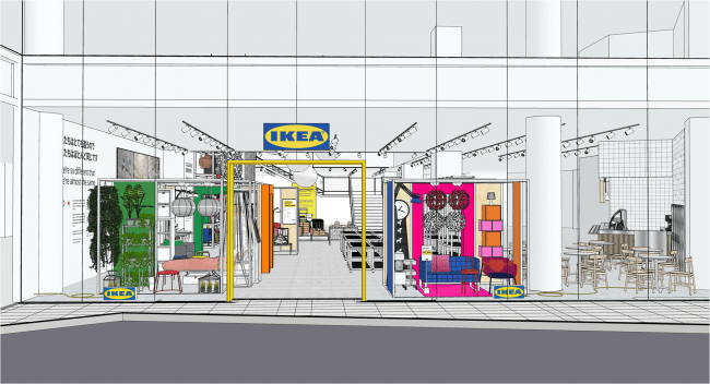 イケア・ジャパン 初の東京都心型店舗　IKEA原宿4月25日にオープンの1枚目の画像