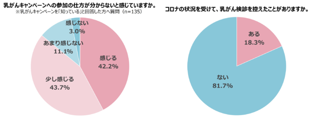 エスティ ローダー グループ 2021 乳がんキャンペーン／乳がんに関する意識調査2021・コロナの状況を受け2割の女性が“乳がん検診控え”をしたと回答の3枚目の画像