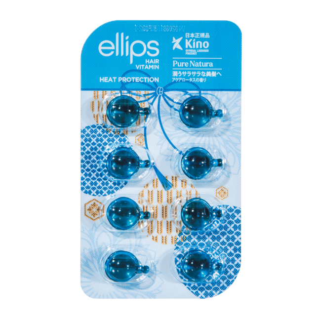 大人気ヘアケアブランド「ellips」から遂に!!︎初の日本限定商品が誕生！和をイメージした赤と青のカプセル！シートはお得な２粒増量パッケージ登場！の7枚目の画像