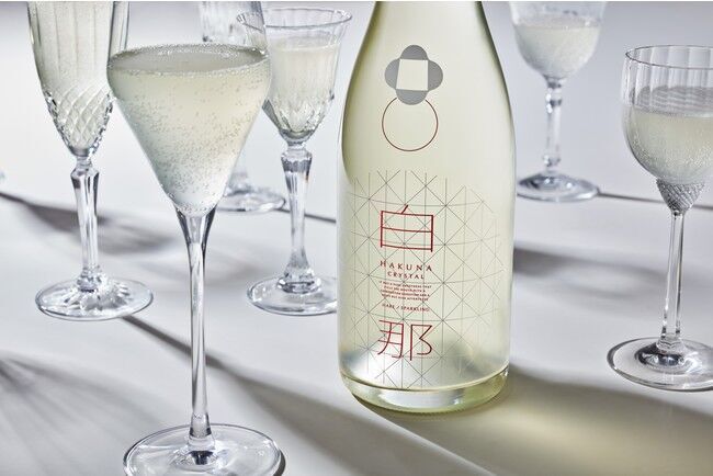 【数量限定】ハレを彩る最高級スパークリング日本酒「白那 CRYSTAL」3/12より抽選販売開始の2枚目の画像