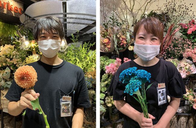 【青山フラワーマーケット】敬老の日は花と写真でメッセージを贈ろう！店頭では「マスクの下は笑顔です。」キャンペーンも同時開催。の7枚目の画像