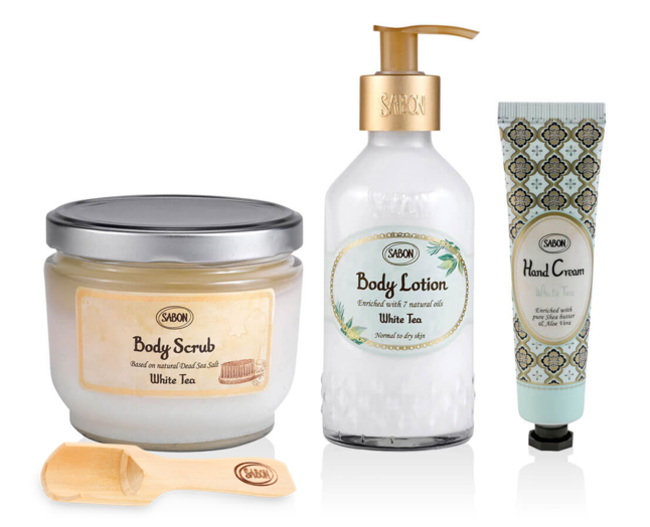 SABON White Day Gift　大切なパートナーへ、心を込めて贈る特別なギフト。限定発売中の「ホワイト・ローズ」の香りを楽しめるキットや、SABONを代表するアイテムを試せるキットをご用意。の8枚目の画像