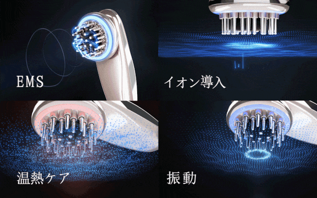 7日間限定29％オフっ!!毛穴ケア、温熱ケアの2つ美肌機能を搭載する【ANLAN 毛穴吸引器 5種類ヘッド 3段階吸引レベル LED表示】！この新商品はAmazonにて新発売！の13枚目の画像