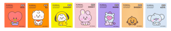 累計販売数3,000万個突破の韓国ヘアケアブランド「KUNDAL」とBT21がタイアップ！シャンプー&トリートメントセットが日本初上陸の2枚目の画像