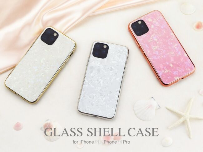 【iPhone11 / iPhone11 Pro対応】宝石のようにきらめくiPhoneケース“Glass Shell Case”UNiCASEで予約販売開始の1枚目の画像