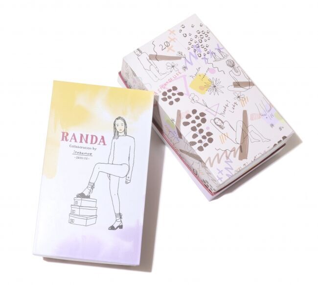 『RANDA』から人気イラストレーターitabamoeさんとの第2弾コラボ《アートな春パンプス》が発売！の9枚目の画像