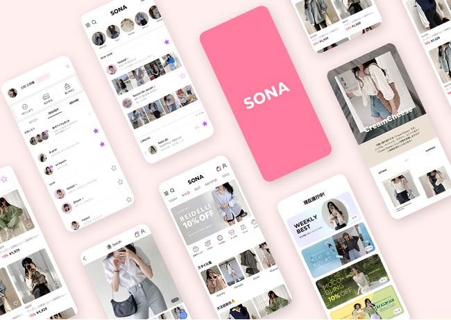 韓国のレディースファッション通販サイト「SONYUNARA」がブランド名を「SONA」に改名！の1枚目の画像