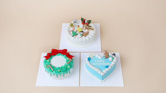 【Cake with Christmas】全国配送対応の主役級クリスマスケーキが数量限定でネット予約開始！の1枚目の画像