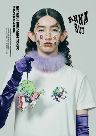 話題のイラストレーター ヤナギダマサミとコラボレーション!!ANNA SUI 『SWINGING TOKYO vol.2』の9枚目の画像