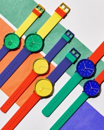 「SKAGEN（スカーゲン）」より、日本でそれぞれ5本だけのフレッシュなカラーブロックが、人気の「AAREN KULOR（アレン カラー）」に登場の1枚目の画像