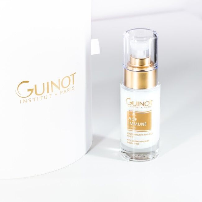 フランスのプロフェッショナル スキンケアブランドGUINOT（ギノー）より、外的要因から肌を保護する機能へ働きかけるプレミアム美容液「セラム　エイジイミューン」が12月に新発売の2枚目の画像