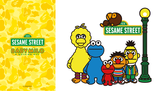 BAPE(R) × SESAME STREETの1枚目の画像