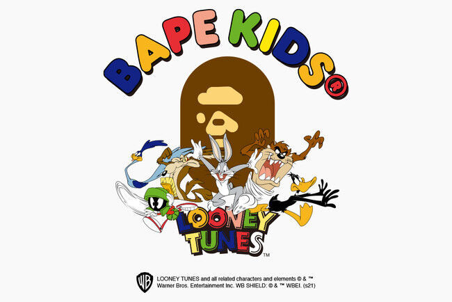 BAPE KIDS(R) 15周年アニバーサリーコラボレーション 「LOONEY TUNES(TM)」の1枚目の画像