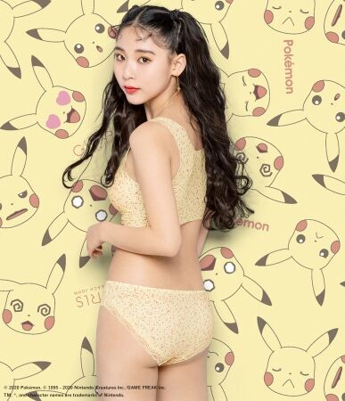 ミチ、中野恵那、黒木ひかりが可愛いポケモンたちに大変身！？GiRLS by PEACH JOHNのポケモンコレクションビジュアルが解禁！の5枚目の画像