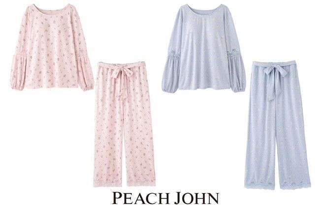 PEACH JOHNが春先にぴったりのルームウエアを2021年2月3日(水)に発売しました。の16枚目の画像