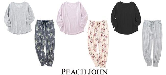 PEACH JOHNが春先にぴったりのルームウエアを2021年2月3日(水)に発売しました。の2枚目の画像