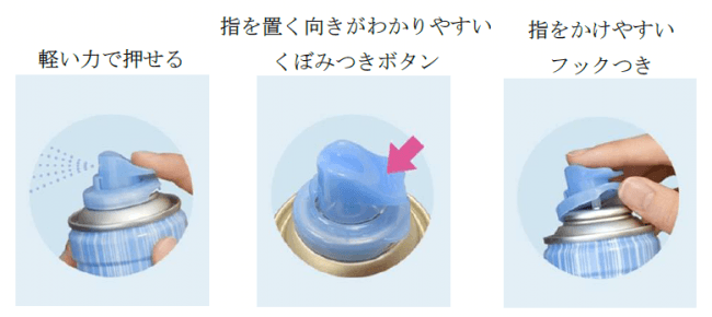 「ケープ」シリーズ刷新　押しやすくて使いやすい新ボタン採用　2019年8月31日（土）新発売の2枚目の画像