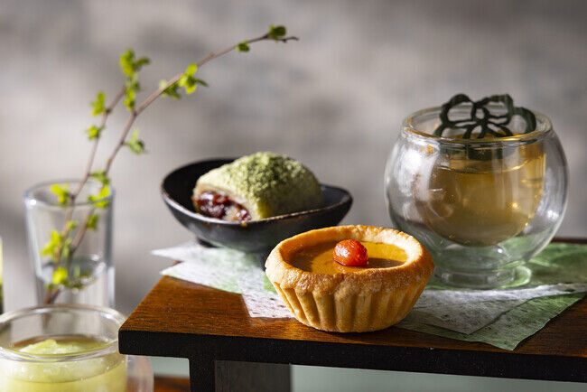お茶を食べる! 爽やかな初夏の味わい〈 チャイニーズアフタヌーンティー ‘茶の究み’〉　中国料理「チャイナシャドー」より、5月15日販売開始の2枚目の画像