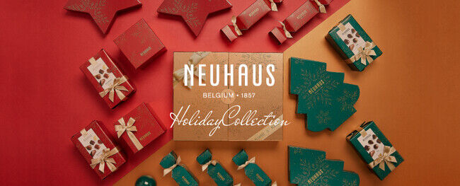 ベルギーを代表するチョコレートの老舗 ノイハウスよりアドベントカレンダーなど2023年ホリデー期間限定ラインナップが販売開始の1枚目の画像