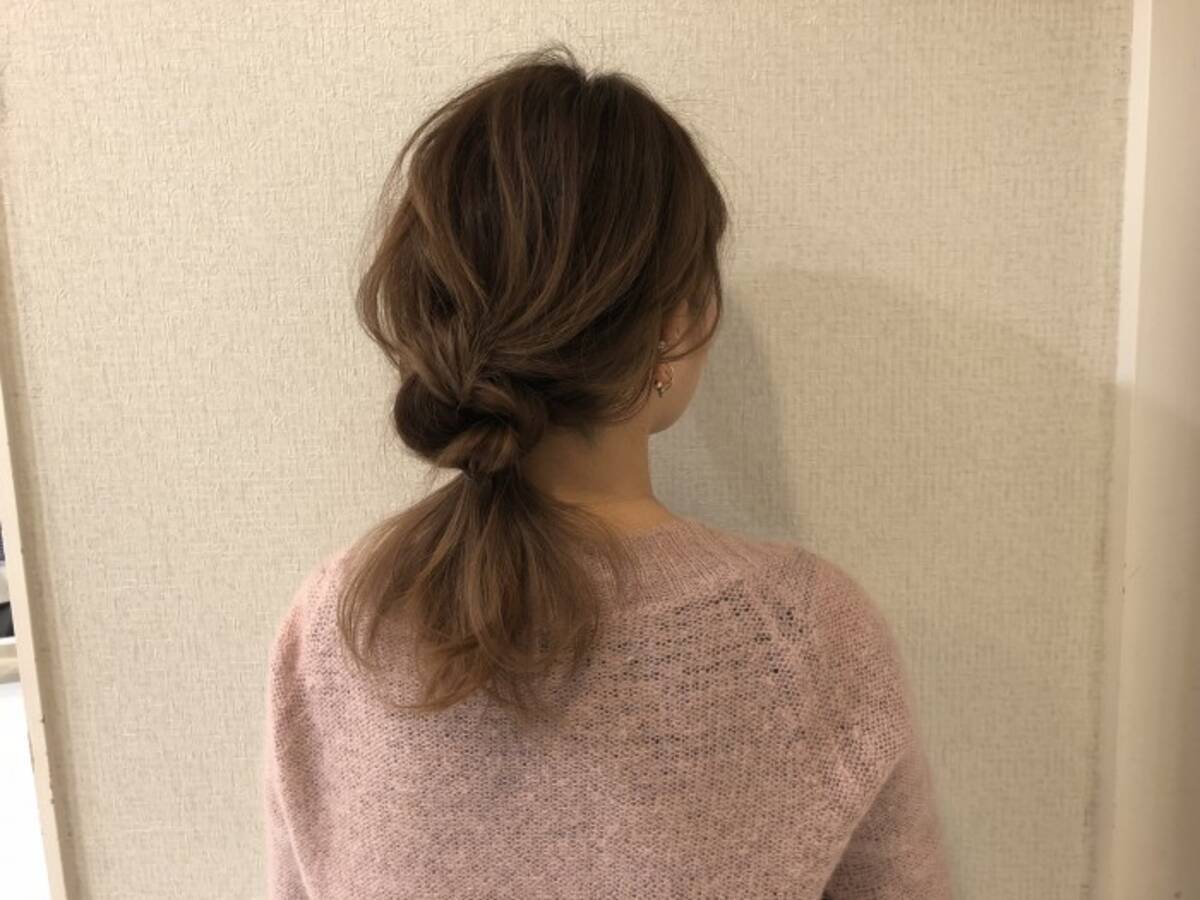手間いらず 結ぶだけで可愛い簡単ヘアアレンジ ローリエプレス