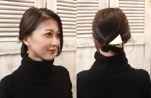 こなれ見え抜群 たったゴム1本で簡単まとめ髪アレンジの完成 ローリエプレス
