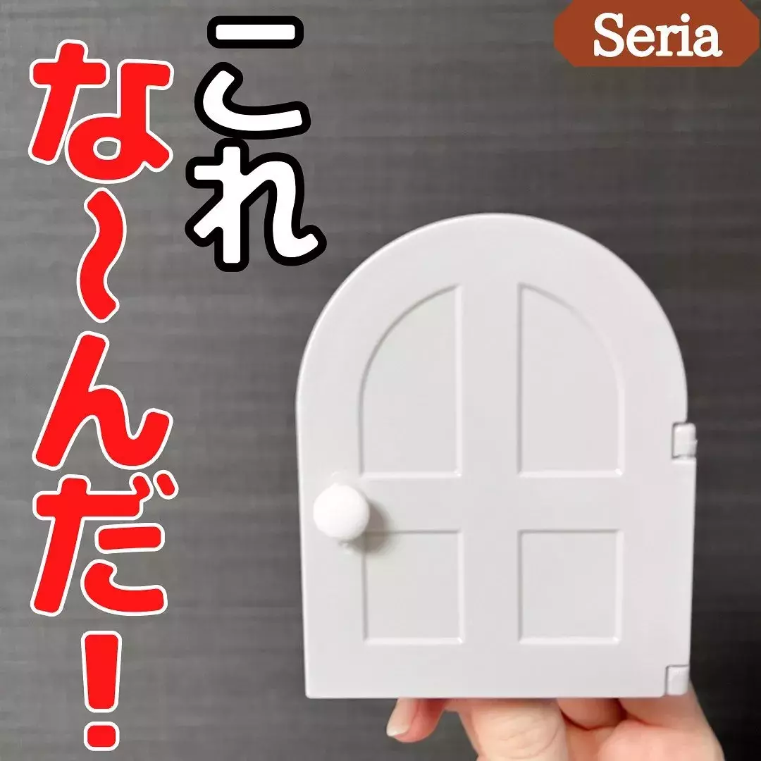 100均の小さいドア ドアを開けると セリアで探してほしい 珍しいアイテム の正体とは ローリエプレス